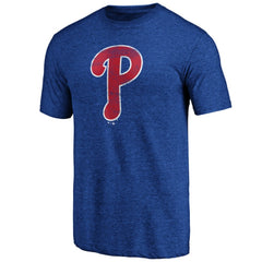 Philadelphia Phillies Official Logo Tri-Blend T-Shirt Online