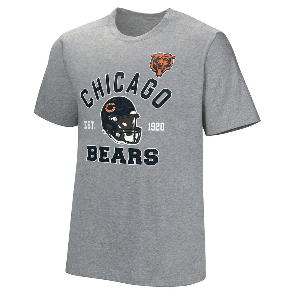 Chicago Bears Tackle Adaptive T-Shirt - Gray - NFL