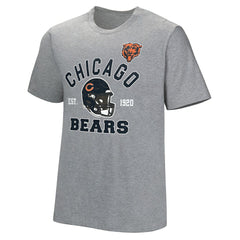 Chicago Bears Tackle Adaptive T-Shirt - Gray - NFL