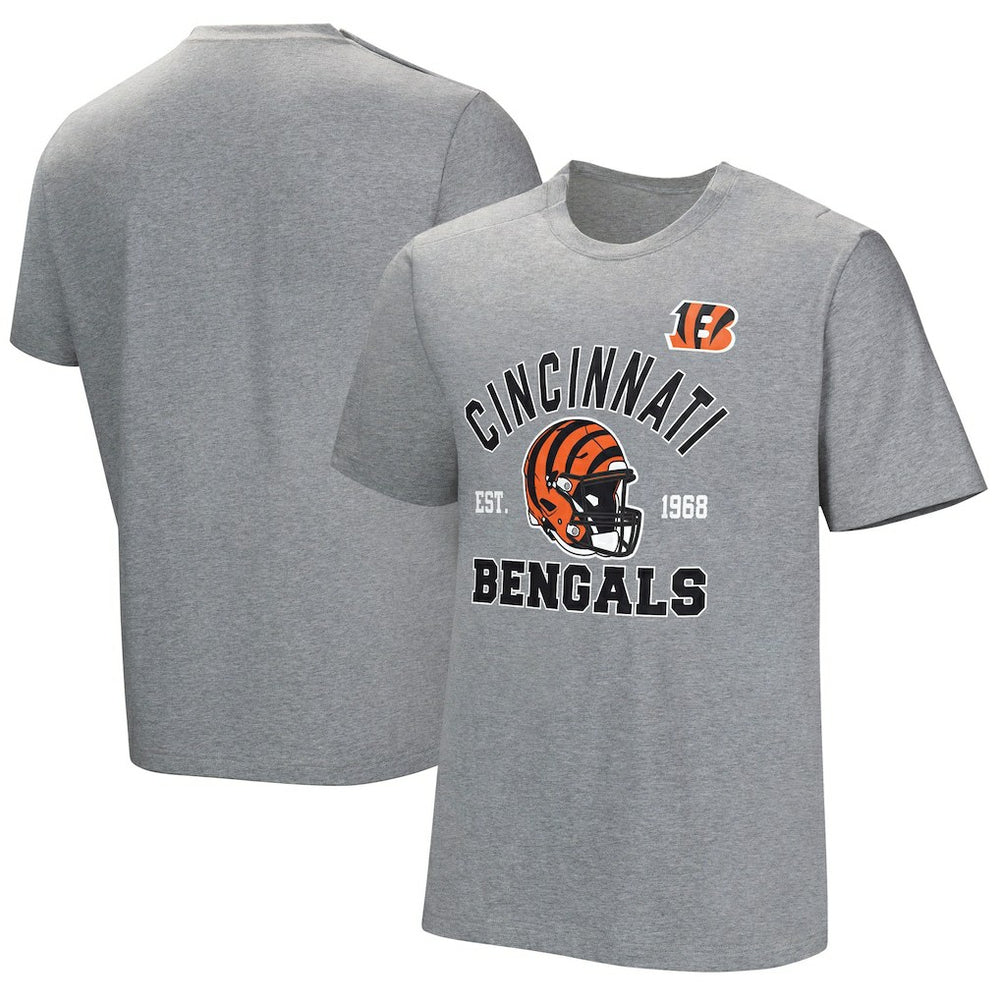 Cincinnati Bengals Tackle Adaptive T-Shirt - Gray - NFL