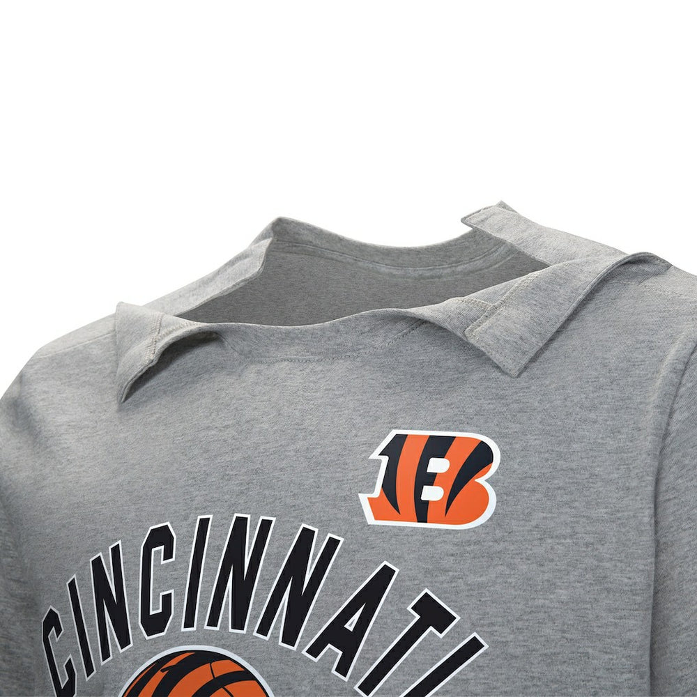 Cincinnati Bengals Tackle Adaptive T-Shirt - Gray - NFL