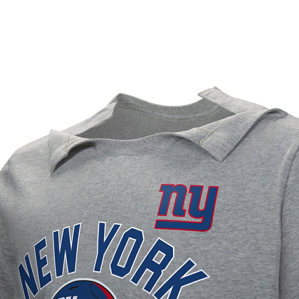 New York Giants Tackle Adaptive T-Shirt - Gray - NFL