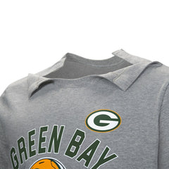 Green Bay Packers Tackle Adaptive T-Shirt - Gray - NFL
