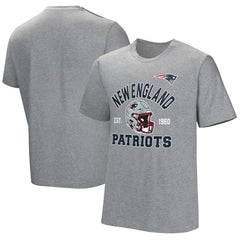 New England Patriots Tackle Adaptive T-Shirt - Gray - NFL