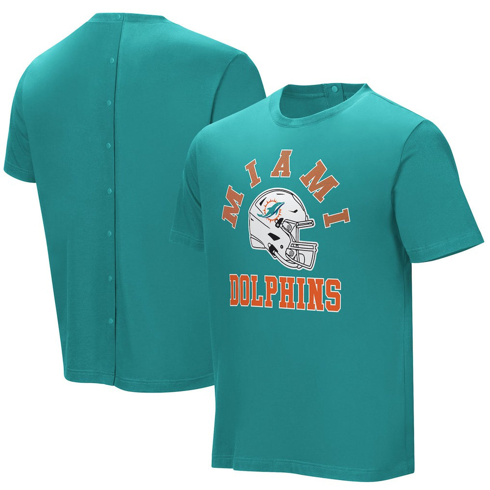 Miami Dolphins Field Goal Assisted T-Shirt - Aqua - NFL