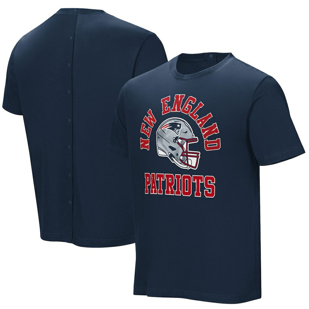 New England Patriots Field Goal Assisted T-Shirt - Navy - NFL
