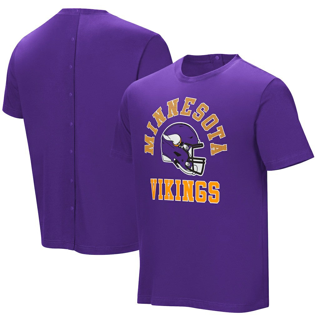 Minnesota Vikings Field Goal Assisted T-Shirt - Purple - NFL