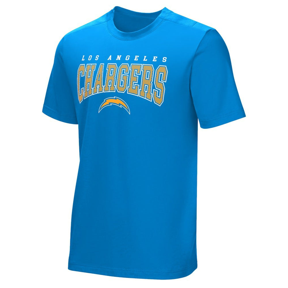 Los Angeles Chargers Home Team Adaptive T-Shirt - Blue - NFL