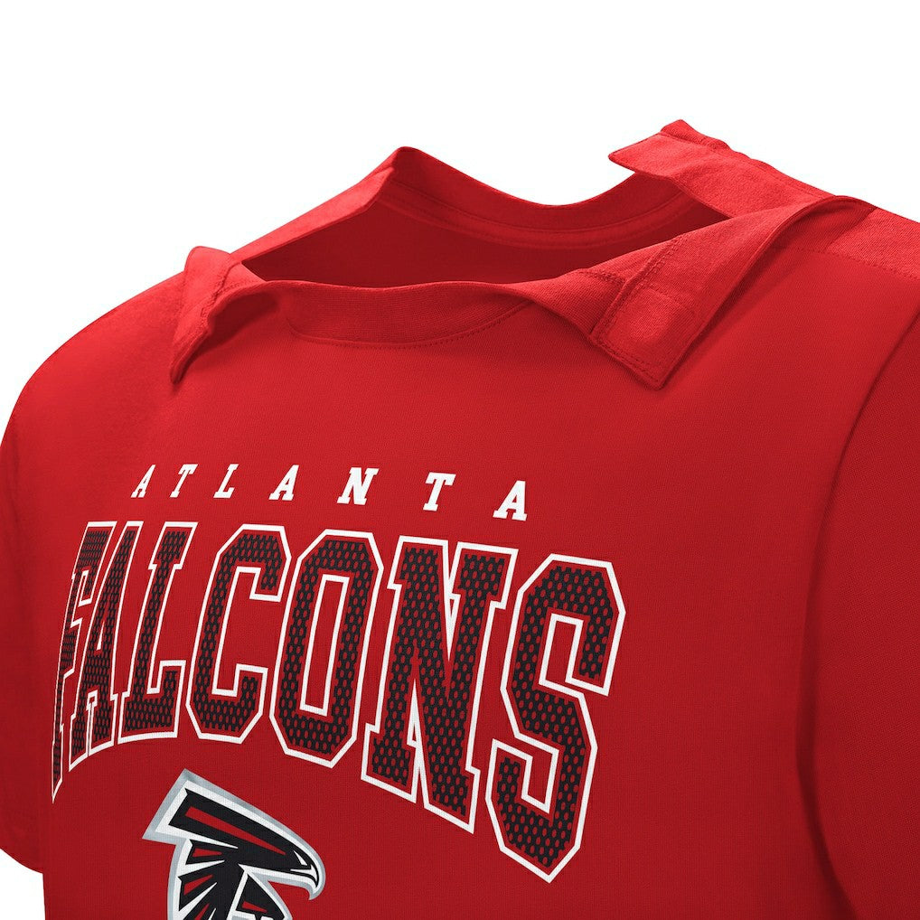 Atlanta Falcons Home Team Adaptive T-Shirt - Red - NFL