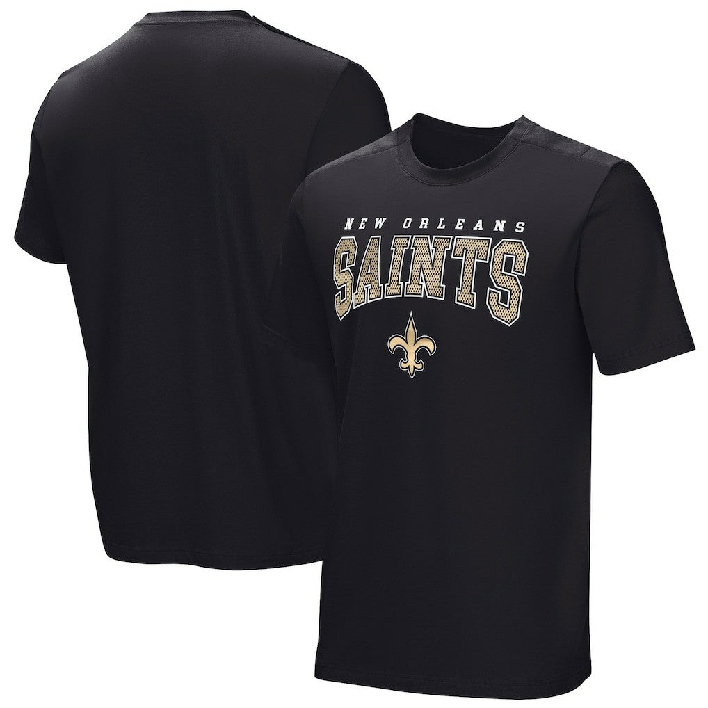 New Orleans Saints Home Team Adaptive T-Shirt - Black - NFL
