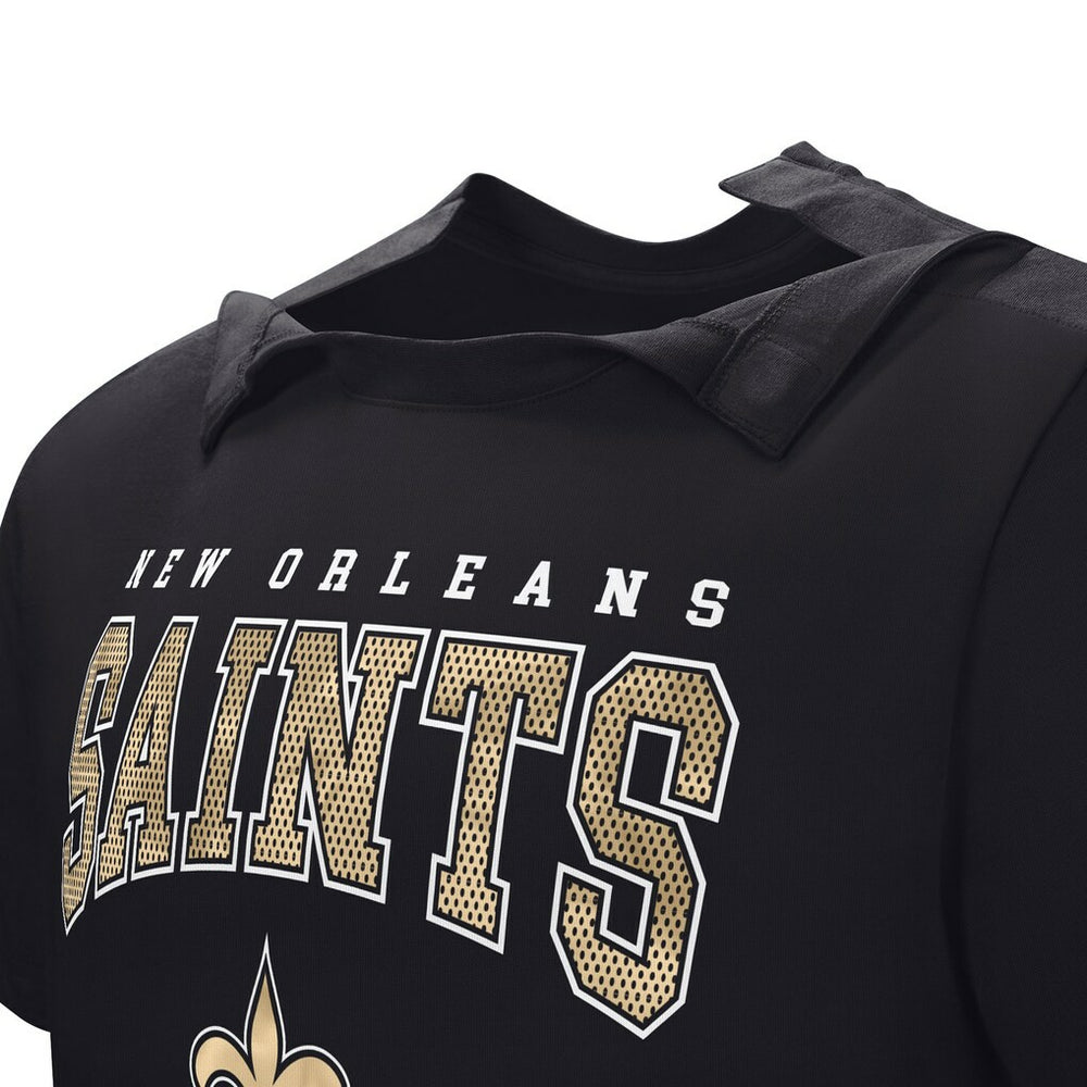 New Orleans Saints Home Team Adaptive T-Shirt - Black - NFL
