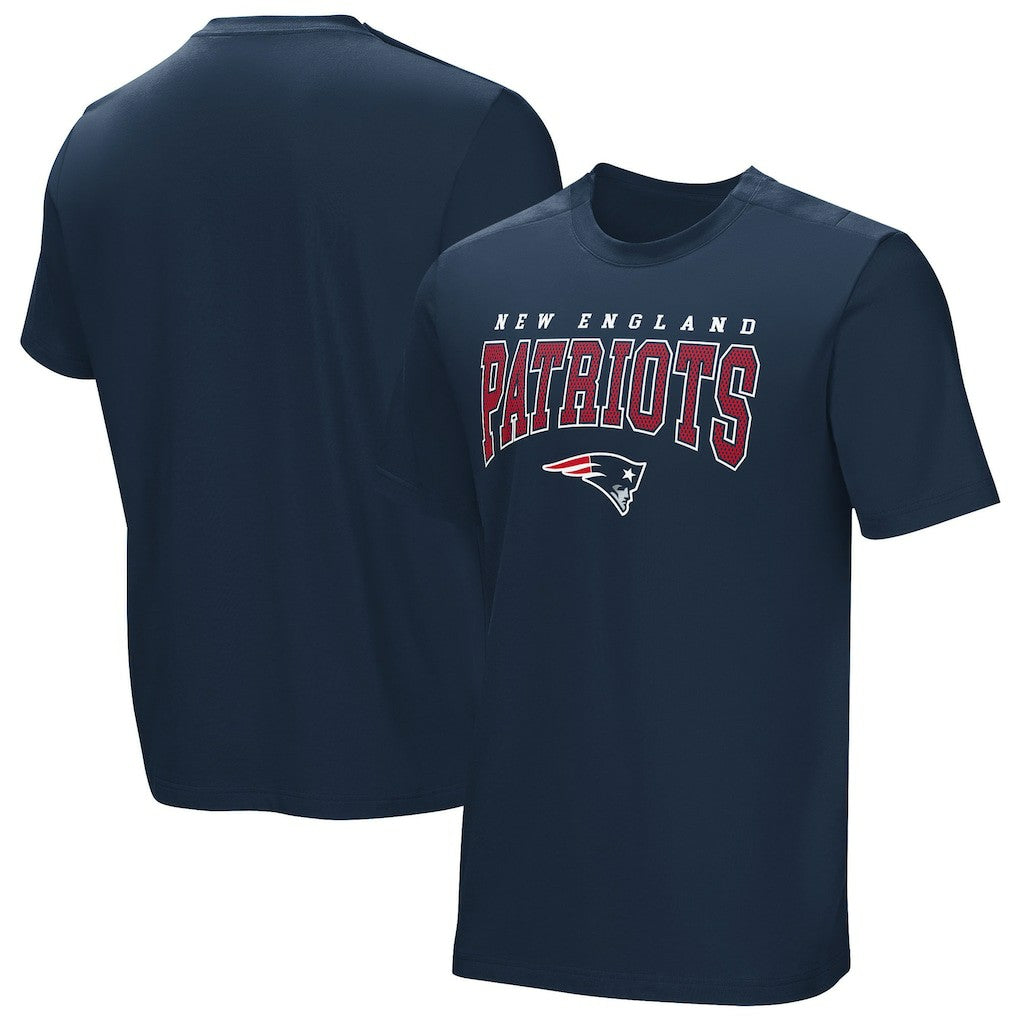 New England Patriots Home Team Adaptive T-Shirt - Navy - NFL