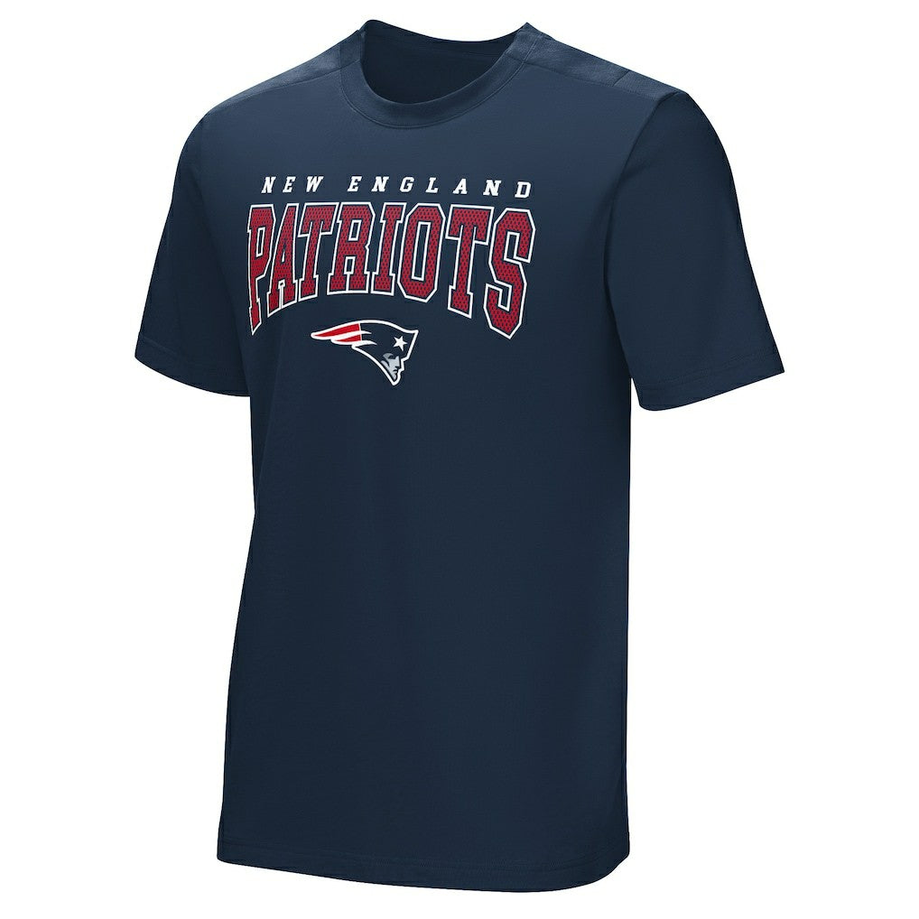 New England Patriots Home Team Adaptive T-Shirt - Navy - NFL