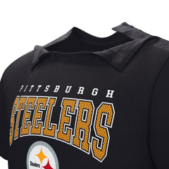 Pittsburgh Steelers Home Team Adaptive T-Shirt - Black - NFL