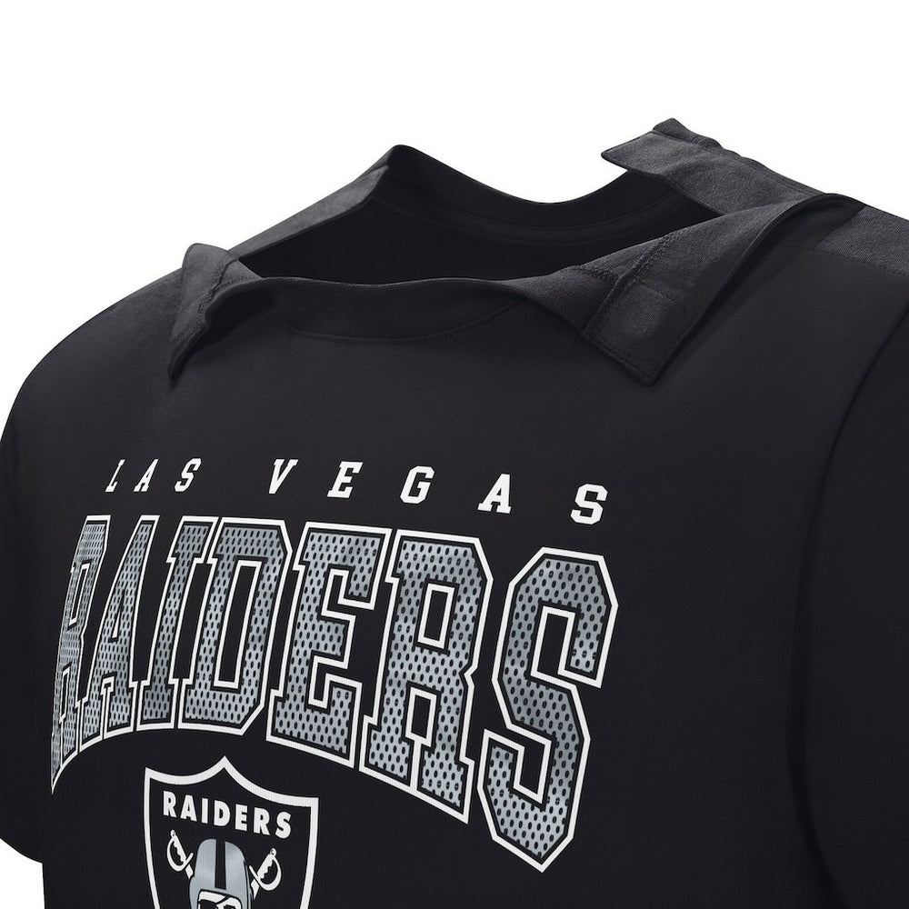 Las Vegas Raiders Home Team Adaptive T-Shirt - Black - NFL