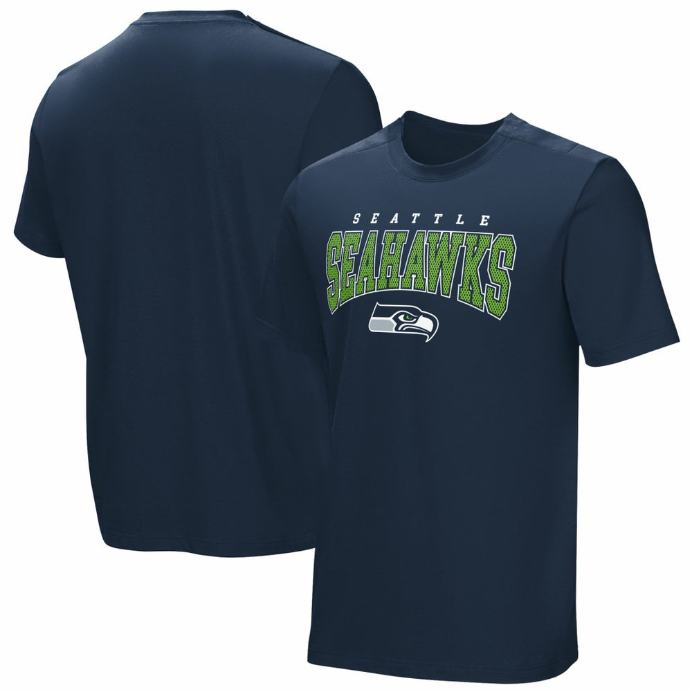 Seattle Seahawks Home Team Adaptive T-Shirt - Navy - NFL