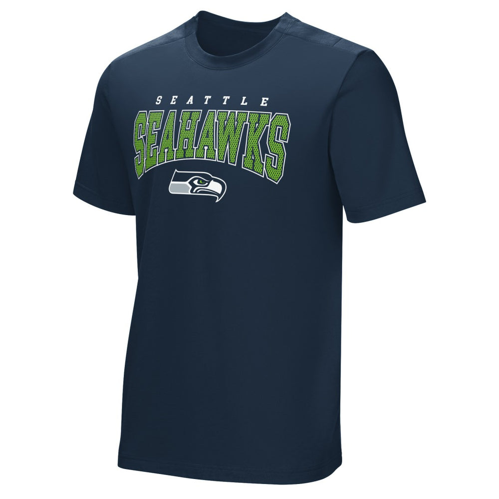 Seattle Seahawks Home Team Adaptive T-Shirt - Navy - NFL
