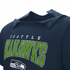 Seattle Seahawks Home Team Adaptive T-Shirt - Navy - NFL