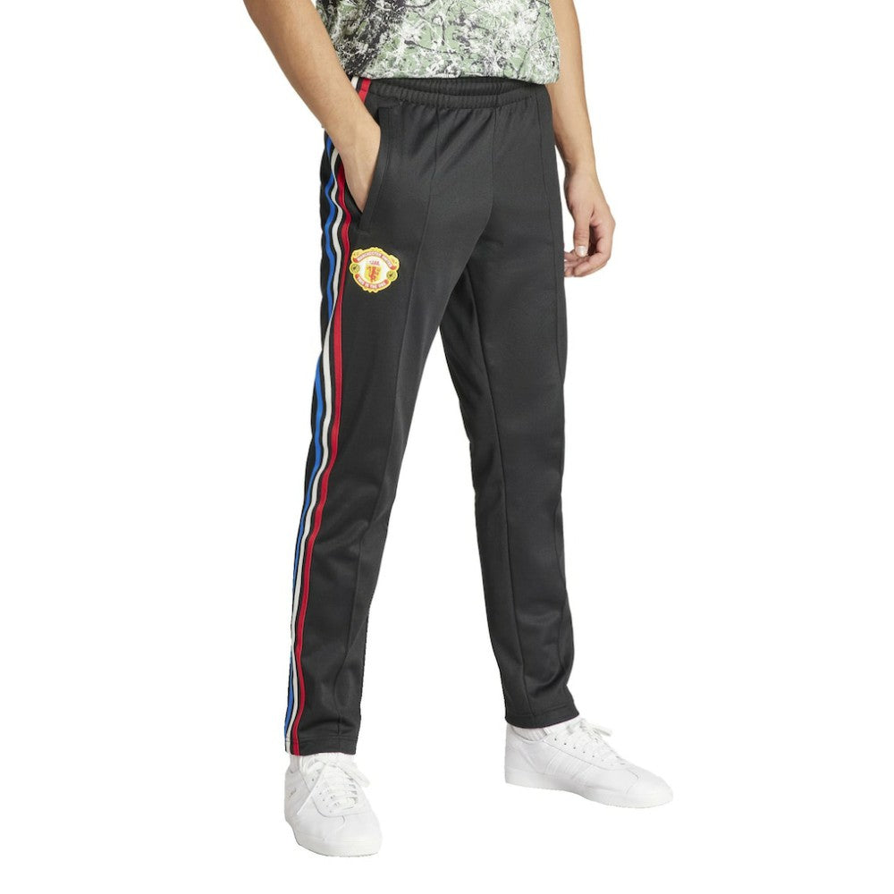 Adidas - Manchester United x Stone Roses Originals 2023/24 Track Pants - Black