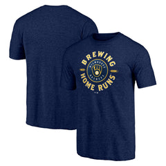 Milwaukee Brewers Hometown Collection Brewing Up Tri-Blend T-Shirt Near Me