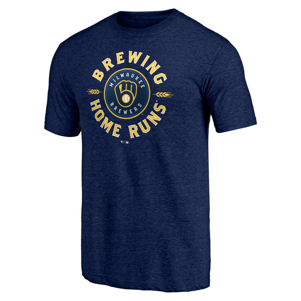 Milwaukee Brewers Hometown Collection Brewing Up Tri-Blend T-Shirt Near Me