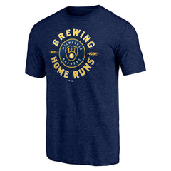 Milwaukee Brewers Hometown Collection Brewing Up Tri-Blend T-Shirt Near Me