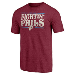 Philadelphia Phillies Hometown Collection Fightin' Phils Tri-Blend T-Shirt Sale