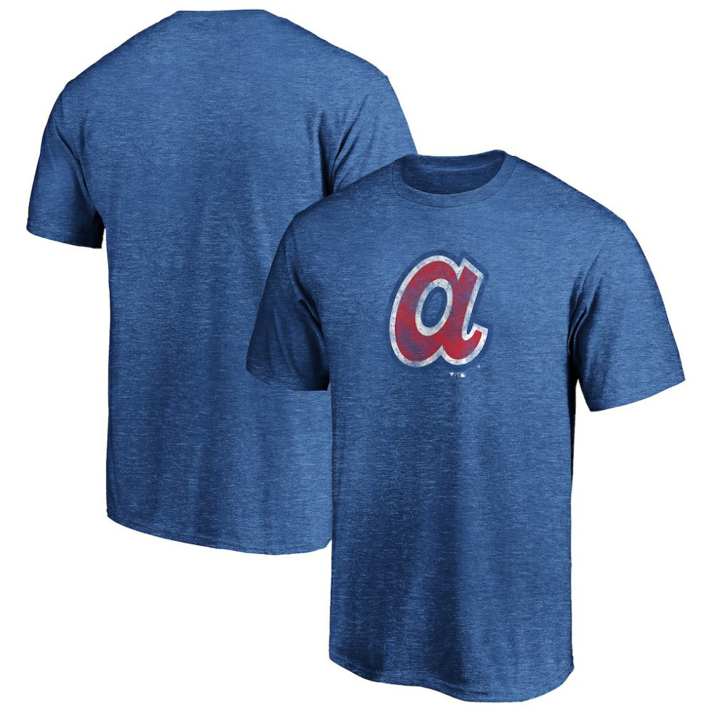 Atlanta Braves Cooperstown Collection Throwback Logo Tri-Blend T-Shirt for sale