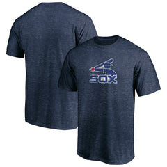 Chicago White Sox Cooperstown Collection Throwback Logo Tri-Blend T-Shirt Outlet