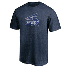 Chicago White Sox Cooperstown Collection Throwback Logo Tri-Blend T-Shirt Outlet