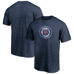 Detroit Tigers Cooperstown Collection Throwback Logo Tri-Blend T-Shirt Online