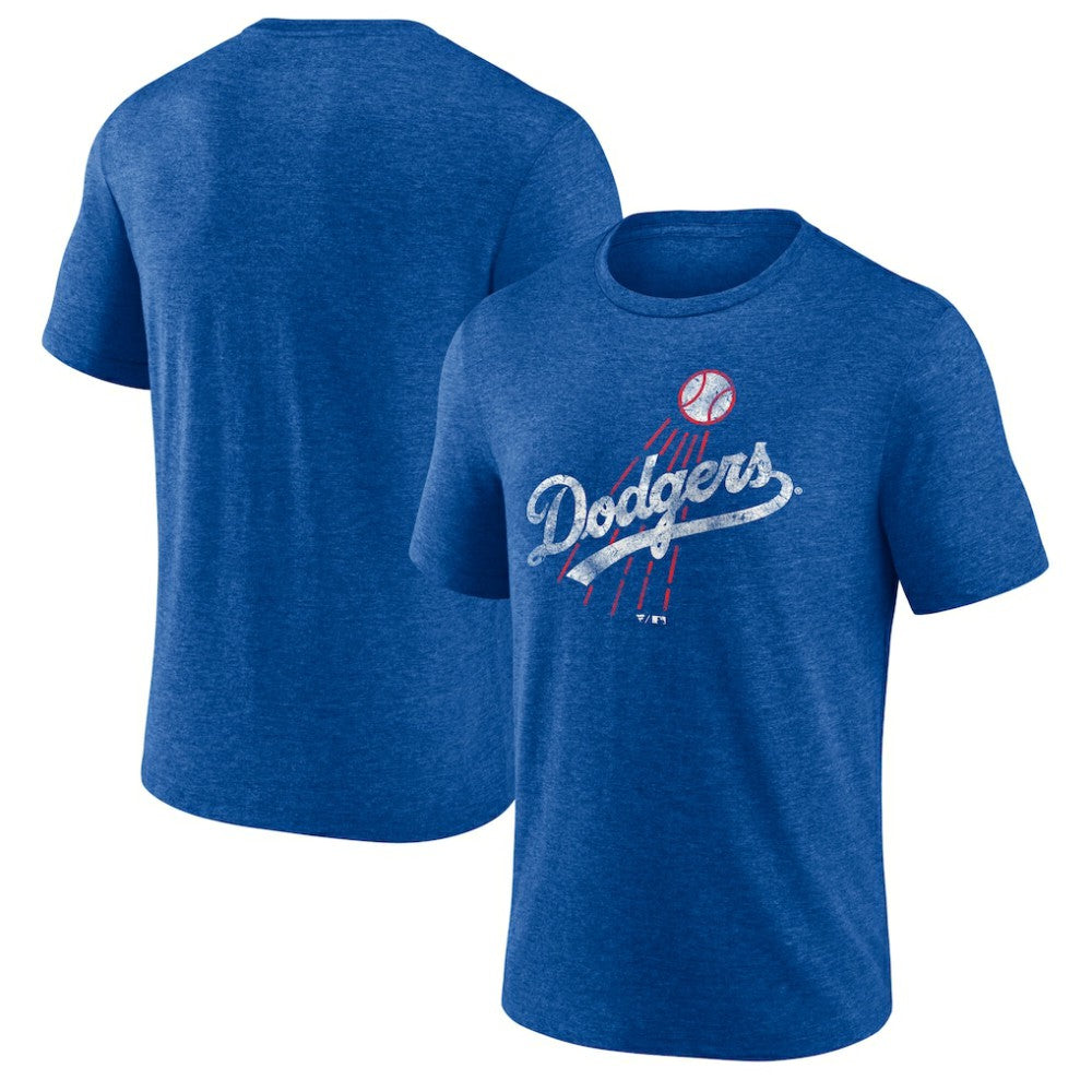 Los Angeles Dodgers Cooperstown Collection Throwback Logo Tri-Blend T-Shirt Near Me