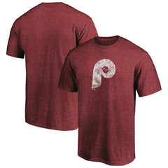 Philadelphia Phillies Cooperstown Collection Throwback Logo Tri-Blend T-Shirt Near Me
