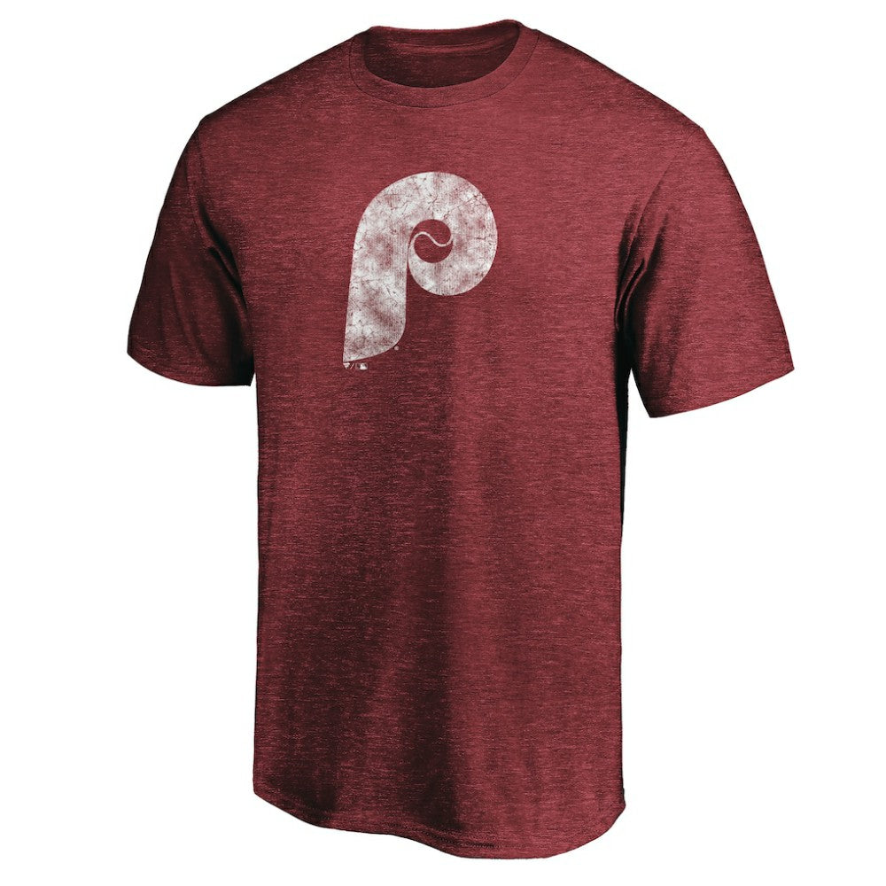 Philadelphia Phillies Cooperstown Collection Throwback Logo Tri-Blend T-Shirt Near Me