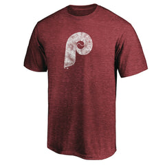 Philadelphia Phillies Cooperstown Collection Throwback Logo Tri-Blend T-Shirt Near Me
