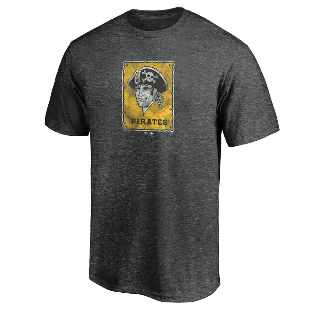 Pittsburgh Pirates Cooperstown Collection Throwback Logo Tri-Blend T-Shirt Online
