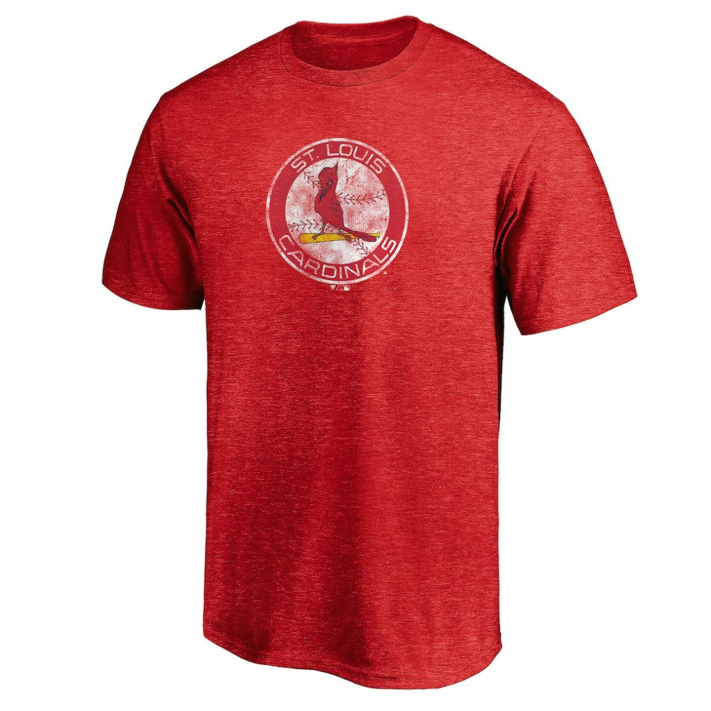 St. Louis Cardinals Cooperstown Collection Throwback Logo Tri-Blend T-Shirt Online