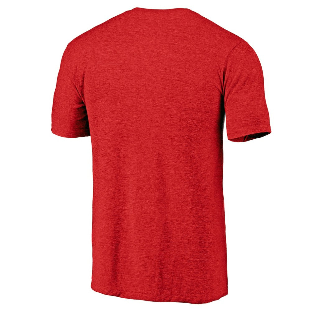 Chicago Cubs Cooperstown Collection Logo Tri-Blend T-Shirt Near Me