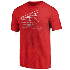 Chicago White Sox Cooperstown Collection Logo Tri-Blend T-Shirt Discount
