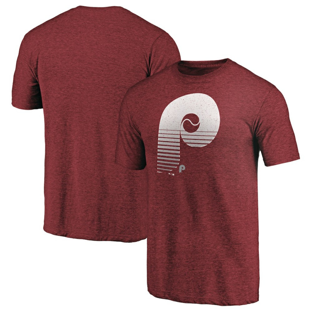 Philadelphia Phillies Cooperstown Collection Logo Tri-Blend T-Shirt for sale