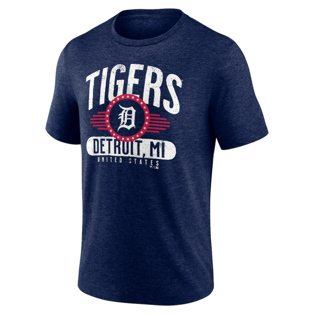 Detroit Tigers Badge of Honor Tri-Blend T-Shirt Outlet
