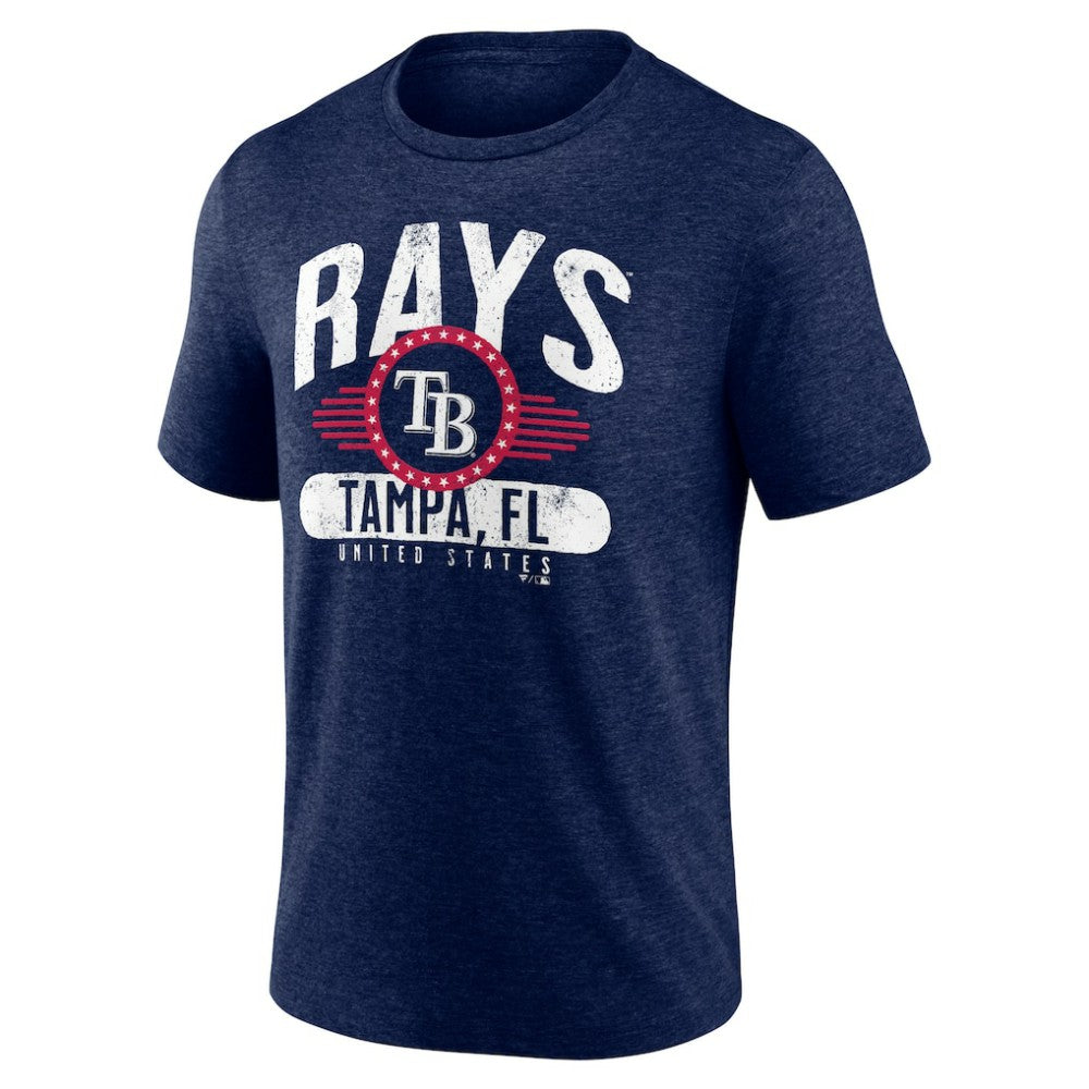 Tampa Bay Rays Badge of Honor Tri-Blend T-Shirt Discount