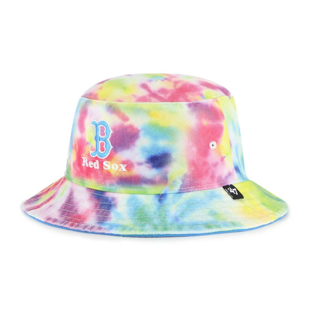 Boston Red Sox '47 Spectral Tie-Dye Bucket Hat for sale