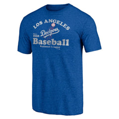 Los Angeles Dodgers Cooperstown Collection Our Game Tri-Blend T-Shirt Online