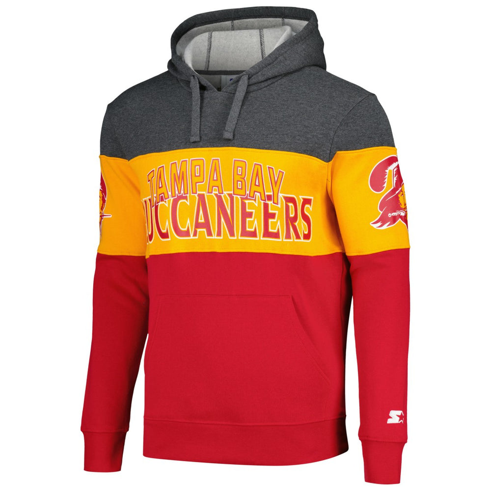 Tampa Bay Buccaneers Starter Extreme Pullover Hoodie - Red/Orange - NFL