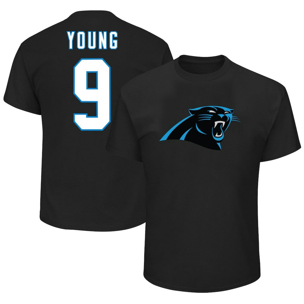 Bryce Young Carolina Panthers Big & Tall Player Name & Number T-Shirt - Black - Fanatics