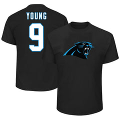 Bryce Young Carolina Panthers Big & Tall Player Name & Number T-Shirt - Black - Fanatics