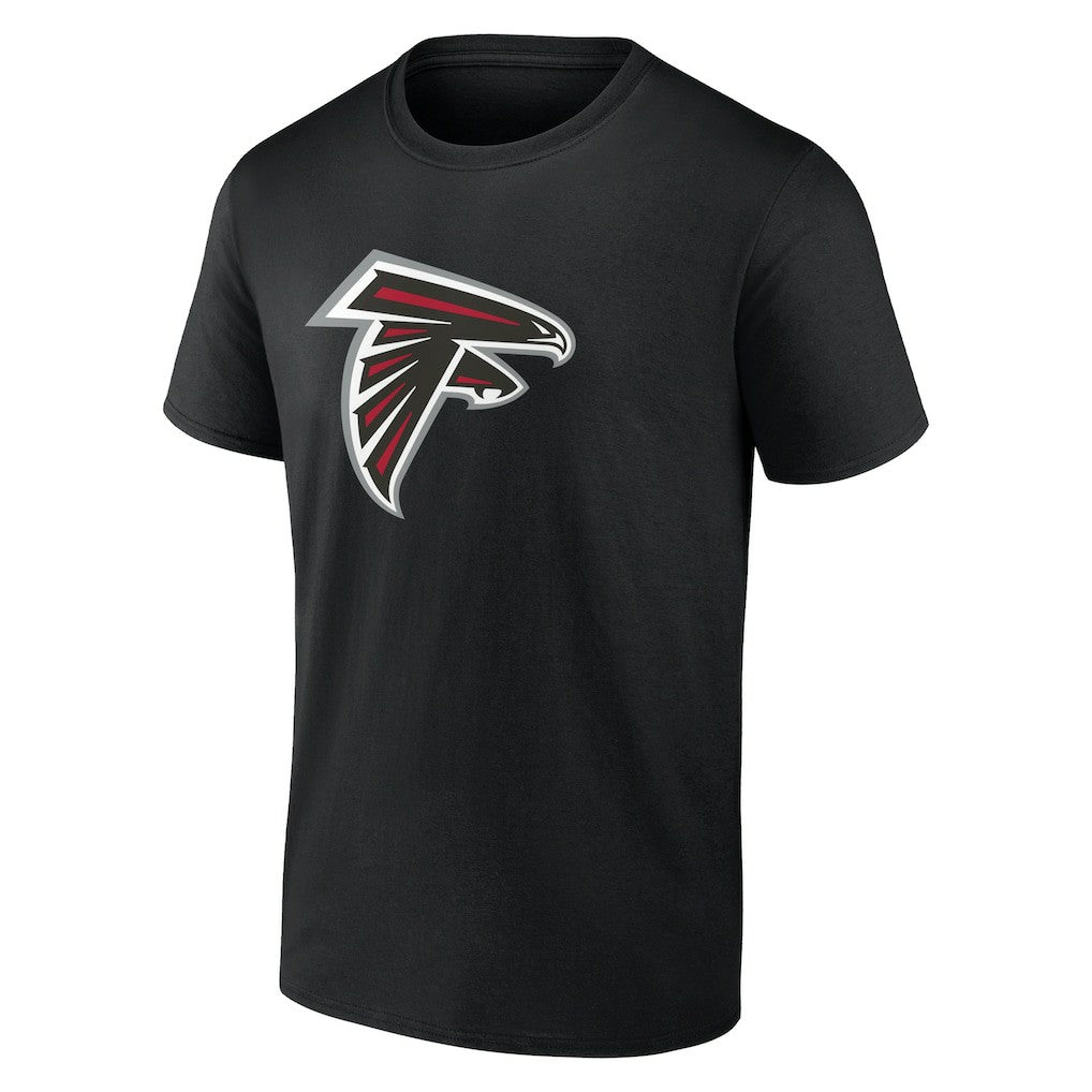 Bijan Robinson Atlanta Falcons Icon Name & Number T-Shirt - Black - Fanatics