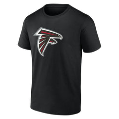Bijan Robinson Atlanta Falcons Icon Name & Number T-Shirt - Black - Fanatics