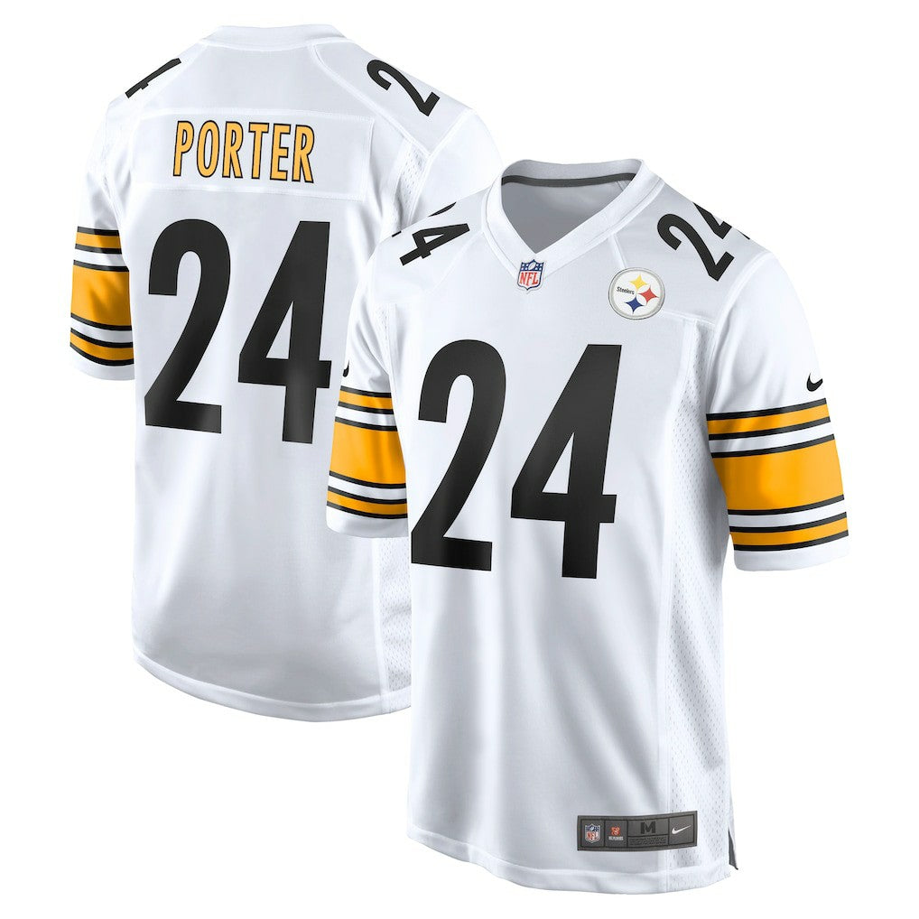 Joey Porter Jr. Pittsburgh Steelers Away Game Jersey - White - Nike